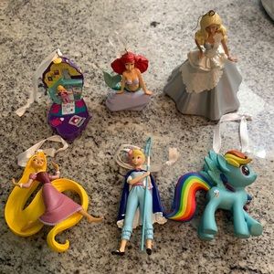 Lot of Girls Christmas Tree Ornaments